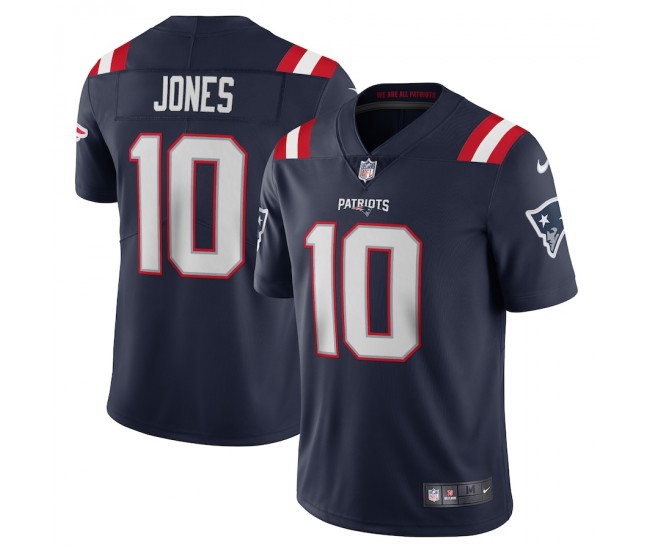 New England Patriots Mac Jones Men's Nike Navy Vapor Limited Jersey