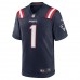 New England Patriots N'Keal Harry Men's Nike Navy Game Player Jersey