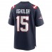New England Patriots Nelson Agholor Men's Nike Navy Game Player Jersey