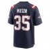 New England Patriots Ben Mason Men's Nike Navy Game Player Jersey