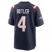 New England Patriots Malcolm Butler Men's Nike Navy Game Jersey
