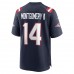 New England Patriots Ty Montgomery Men's Nike Navy Game Jersey