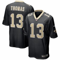 New Orleans Saints Michael Thomas Men's Nike Black Team Color Game Jersey