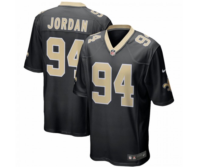 New Orleans Saints Cameron Jordan Men's Nike Black Game Player Jersey