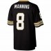 New Orleans Saints Archie Manning Men's Mitchell & Ness Black Legacy Replica Jersey