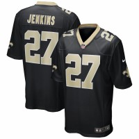 New Orleans Saints Malcolm Jenkins Men's Nike Black Game Player Jersey
