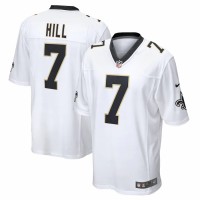New Orleans Saints Taysom Hill Men's Nike White Game Jersey