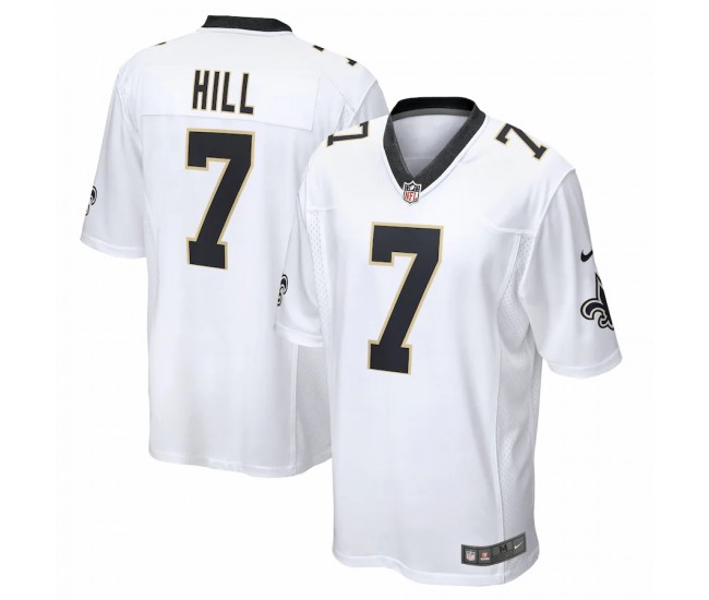 New Orleans Saints Taysom Hill Men's Nike White Game Jersey