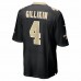 New Orleans Saints Blake Gilikin Men's Nike Black Game Player Jersey