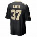 New Orleans Saints Dylan Mabin Men's Nike Black Game Player Jersey