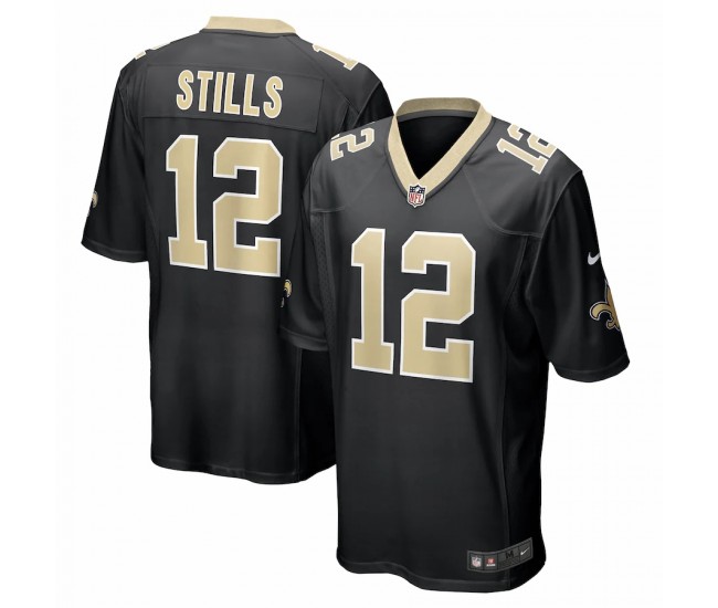New Orleans Saints Kenny Stills Men's Nike Black Player Game Jersey