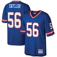New York Giants Lawrence Taylor Men's Mitchell & Ness Royal Big & Tall 1986 Retired Player Replica Jersey