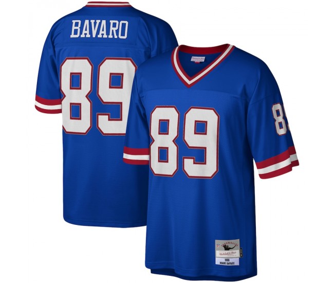 New York Giants Mark Bavaro Men's Mitchell & Ness Royal Legacy Replica Jersey