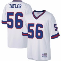New York Giants Lawrence Taylor Men's Mitchell & Ness White Legacy Replica Jersey