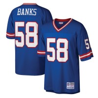 New York Giants Carl Banks Men's Mitchell & Ness Royal Legacy Replica Jersey
