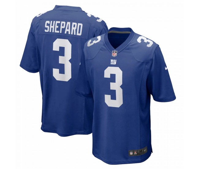 New York Giants Sterling Shepard Men's Nike Royal Game Player Jersey