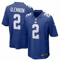 New York Giants Mike Glennon Men's Nike Royal Game Player Jersey