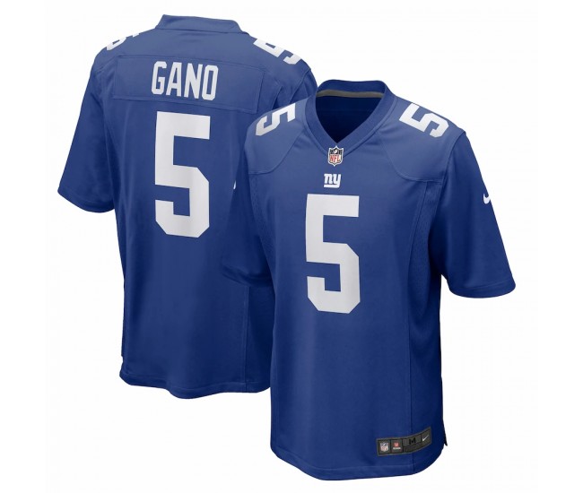New York Giants Graham Gano Men's Nike Royal Game Player Jersey