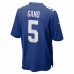 New York Giants Graham Gano Men's Nike Royal Game Player Jersey