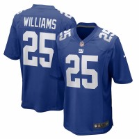 New York Giants Rodarius Williams Men's Nike Royal Game Player Jersey