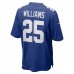 New York Giants Rodarius Williams Men's Nike Royal Game Player Jersey