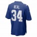 New York Giants Sam Beal Men's Nike Royal Game Player Jersey