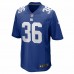 New York Giants Cullen Gillaspia Men's Nike Royal Game Player Jersey