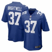 New York Giants Gary Brightwell Men's Nike Royal Game Player Jersey