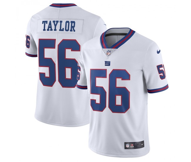 New York Giants Lawrence Taylor Men's Nike White Alternate Game Retired Player Limited Jersey