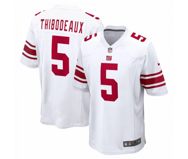 New York Giants Kayvon Thibodeaux Men's Nike White 2022 NFL Draft First Round Pick Game Jersey