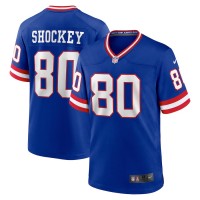 New York Giants Jeremy Shockey Men's Nike Royal Classic Retired Player Game Jersey