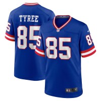 New York Giants David Tyree Men's Nike Royal Classic Retired Player Game Jersey