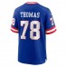 New York Giants Andrew Thomas Men's Nike Royal Classic Player Game Jersey
