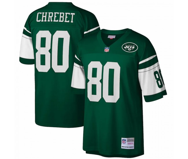 New York Jets Wayne Chrebet Men's Mitchell & Ness Green Retired Player Legacy Replica Jersey