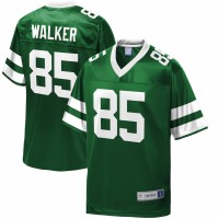 New York Jets Wesley Walker Men's NFL Pro Line Green Retired Player Jersey