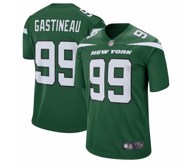 New York Jets Mark Gastineau Men's Nike Gotham Green Retired Player Game Jersey