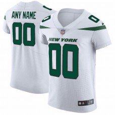 New York Jets Men's Nike Spotlight White Vapor Untouchable Elite Custom Jersey