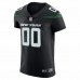 New York Jets Men's Nike Stealth Black Vapor Untouchable Elite Custom Jersey