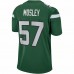 New York Jets C.J. Mosley Men's Nike Gotham Green Game Player Jersey