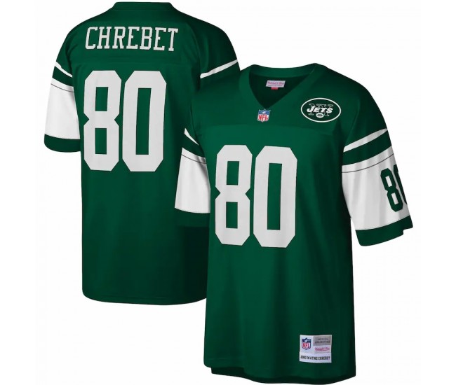 New York Jets Wayne Chrebet Men's Mitchell & Ness Green Legacy Replica Jersey