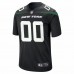 New York Jets Men's Nike Stealth Black Alternate Custom Game Jersey