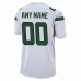 New York Jets Men's Nike White Custom Game Jersey