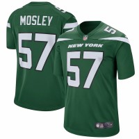 New York Jets C.J. Mosley Men's Nike Gotham Green Game Jersey