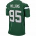New York Jets Quinnen Williams Men's Nike Gotham Green Game Jersey