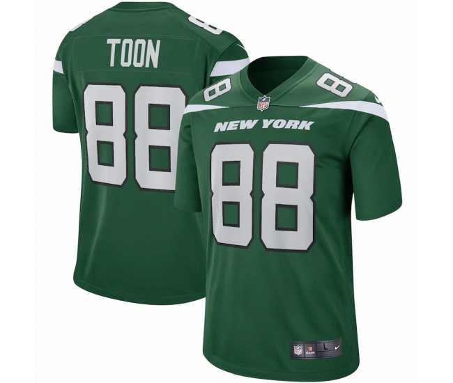 New York Jets Al Toon Men's Nike Gotham Green Game Retired Player Jersey
