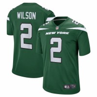 New York Jets Zach Wilson Men's Nike Gotham Green Game Jersey