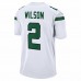 New York Jets Zach Wilson Men's Nike White Game Jersey