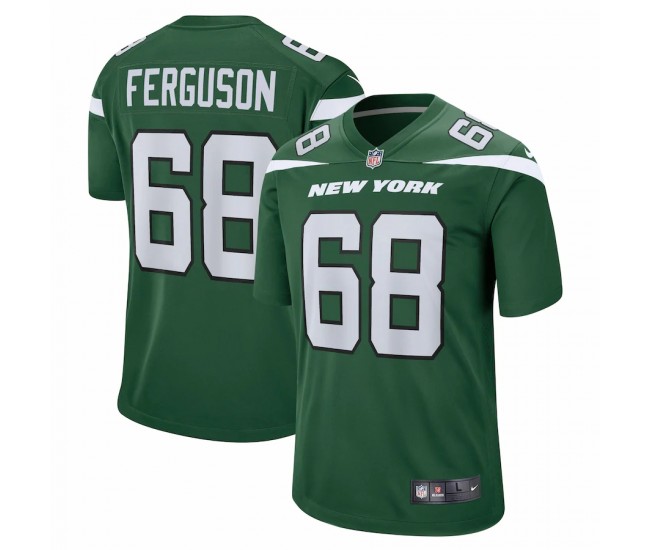 New York Jets Parker Ferguson Men's Nike Gotham Green Game Jersey