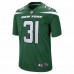 New York Jets Sheldrick Redwine Men's Nike Gotham Green Game Jersey