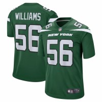 New York Jets Quincy Williams Men's Nike Gotham Green Game Jersey